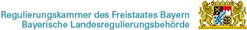 Logo der Regulierungskammer des Freistaates Bayern
