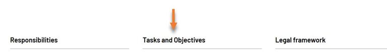 Tasks and Objectives